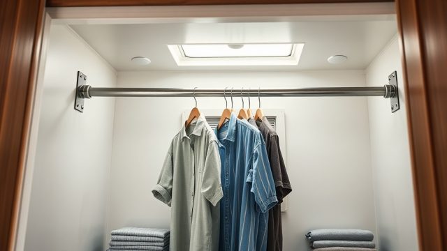 Camco RV Closet Organizer Hanging Rod Installation Tips