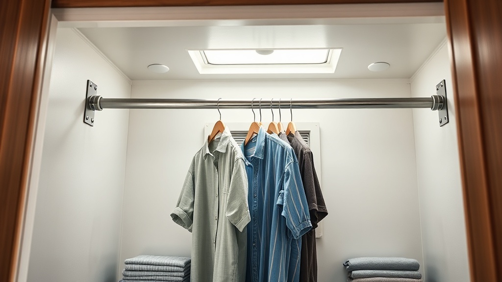 Camco RV Closet Organizer Hanging Rod Installation Tips