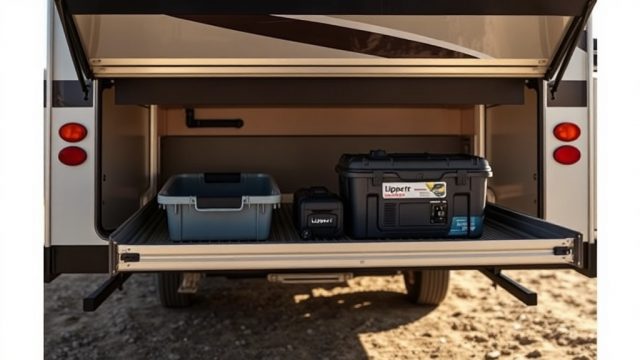 Lippert Slide-Out Storage Tray Installation & Weight Capacity Guide