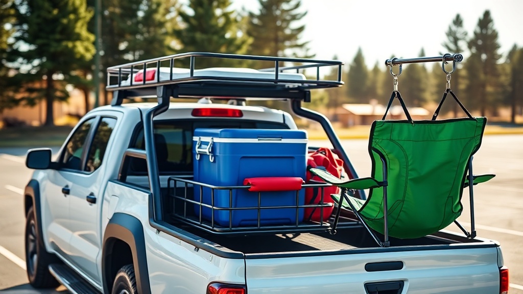 RVStow Roof Rack Cargo Basket Camp Chair Hanger Mod: Easily Hang Chairs on Exterior