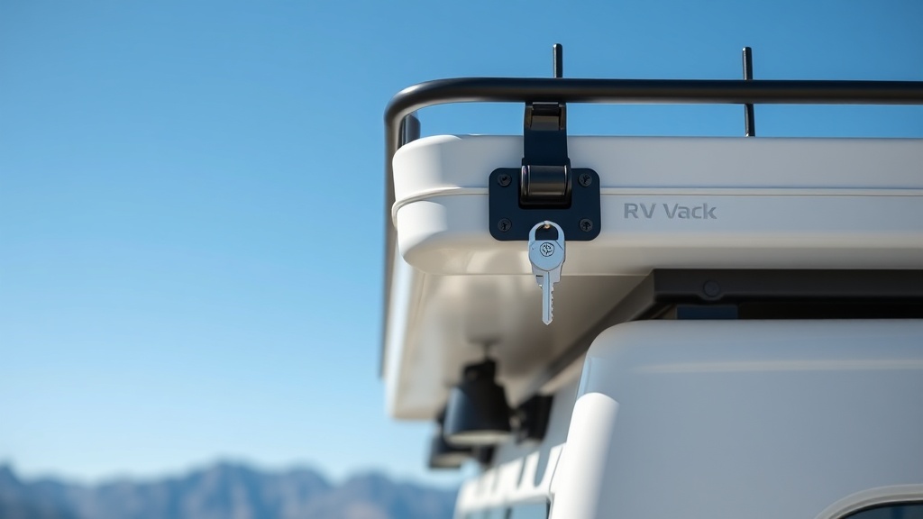 RVStow Roof Rack Cargo Basket Lock Security Upgrade