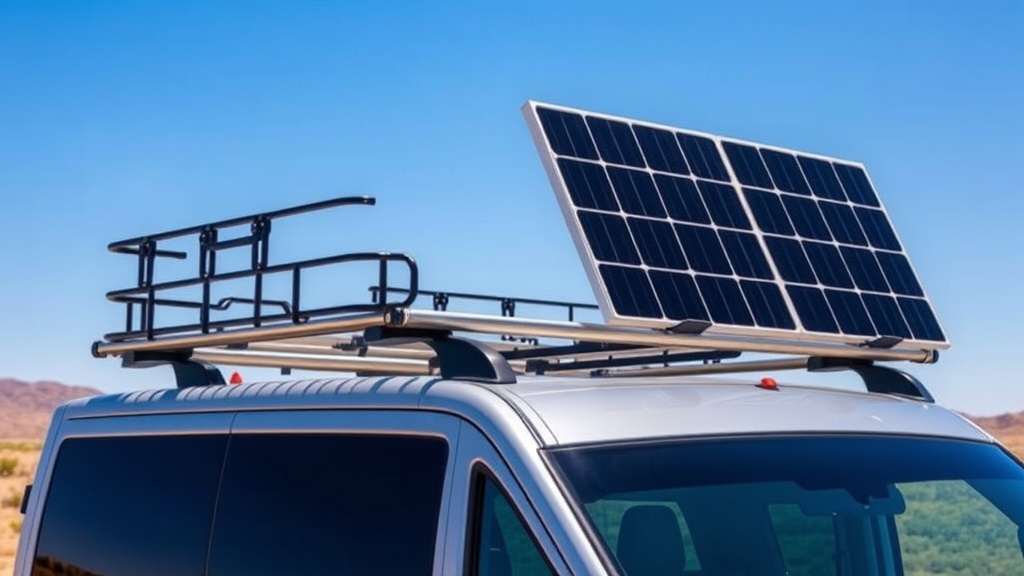 RVStow Roof Rack Cargo Basket Solar Panel Mounting Compatibility