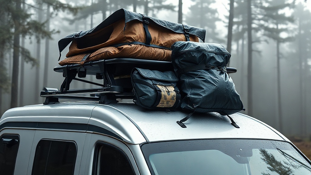 RVStow Roof Rack Cargo Basket Utility Basket Mod: Carry Wet Gear Without Leaks